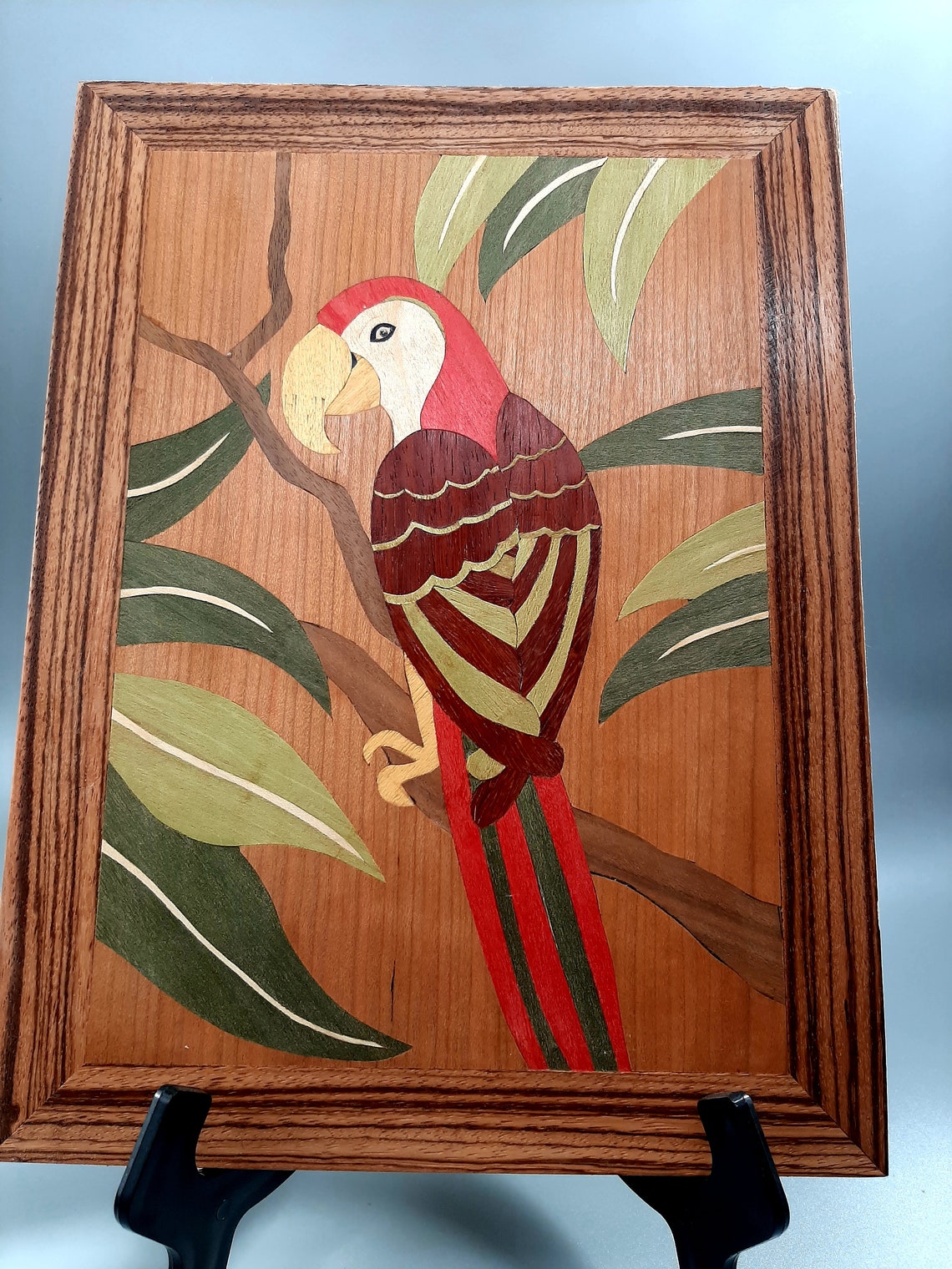 Up To The Mark Marquetry Woodwork Craft Kit From UK For Etsy
