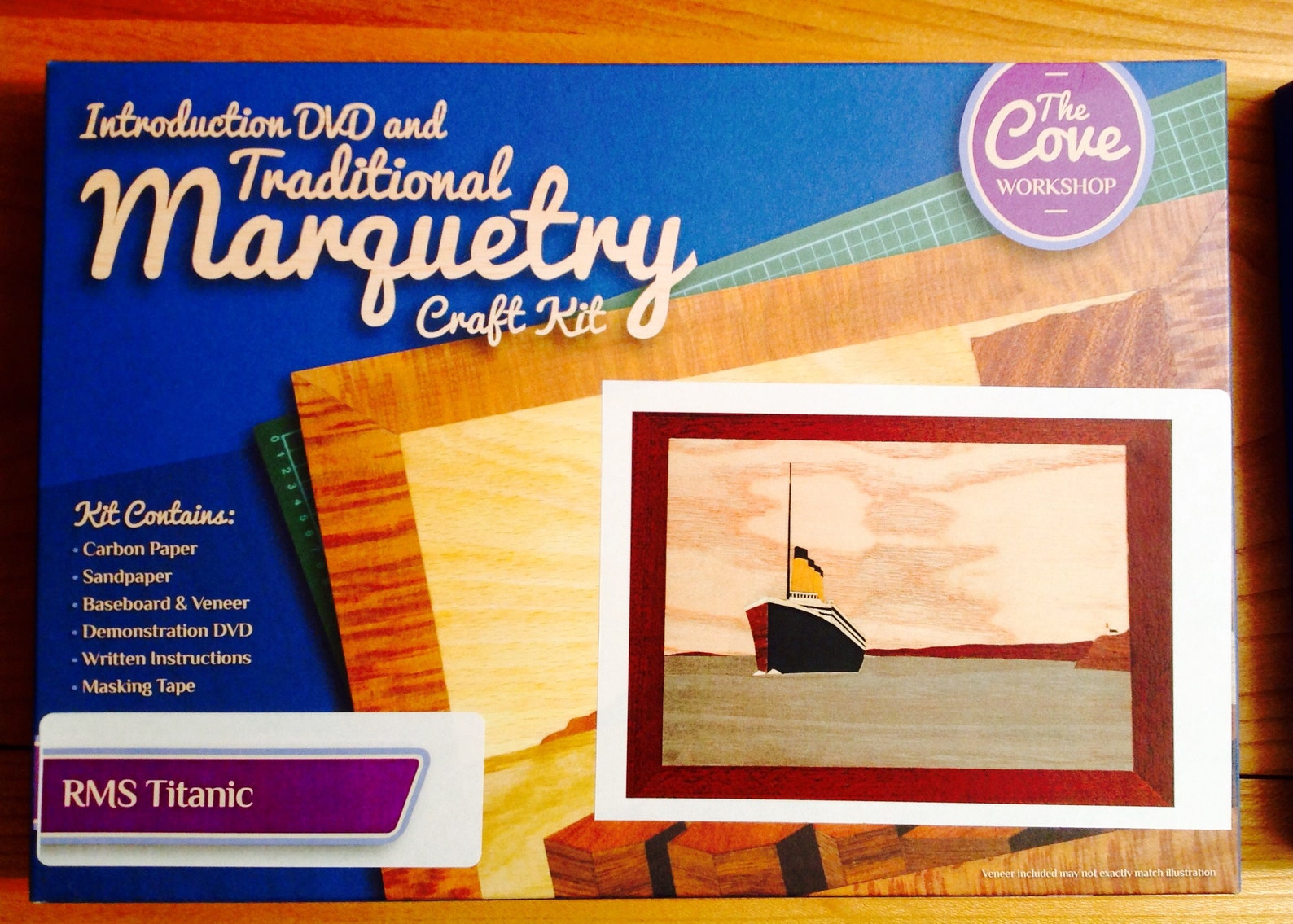RMS Titanic Marquetry Woodwork Craft Kit From UK For Adults & Etsy