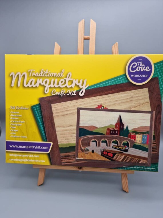 High quality goods Marquetry Woodwork Craft Kit From UK For Adults