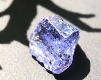 Blue Color Tanzanite Rough 1.10 Carat, Natural Uncut Zoisite Gem for Lapidary, Healing, or Wire Wrapped Jewelry.