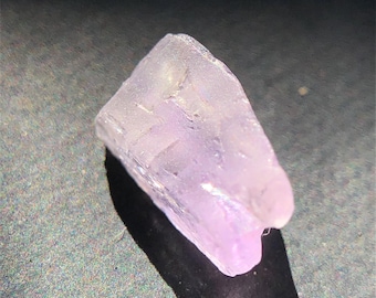 Natural Pinkish Purple Tanzanite Rough, 2 Carats Loose Zoisite Specimen Raw Gemstone