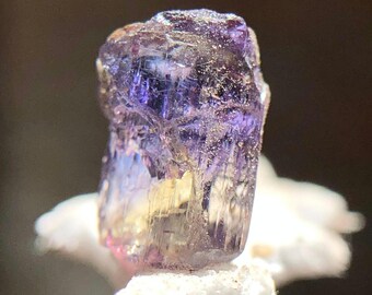 Yellow Blue Tanzanite Rough, Tanzanite Crystal, Natural Unheated Tanzanite Stone, Tanzanite Raw Gemstone For Jewelry