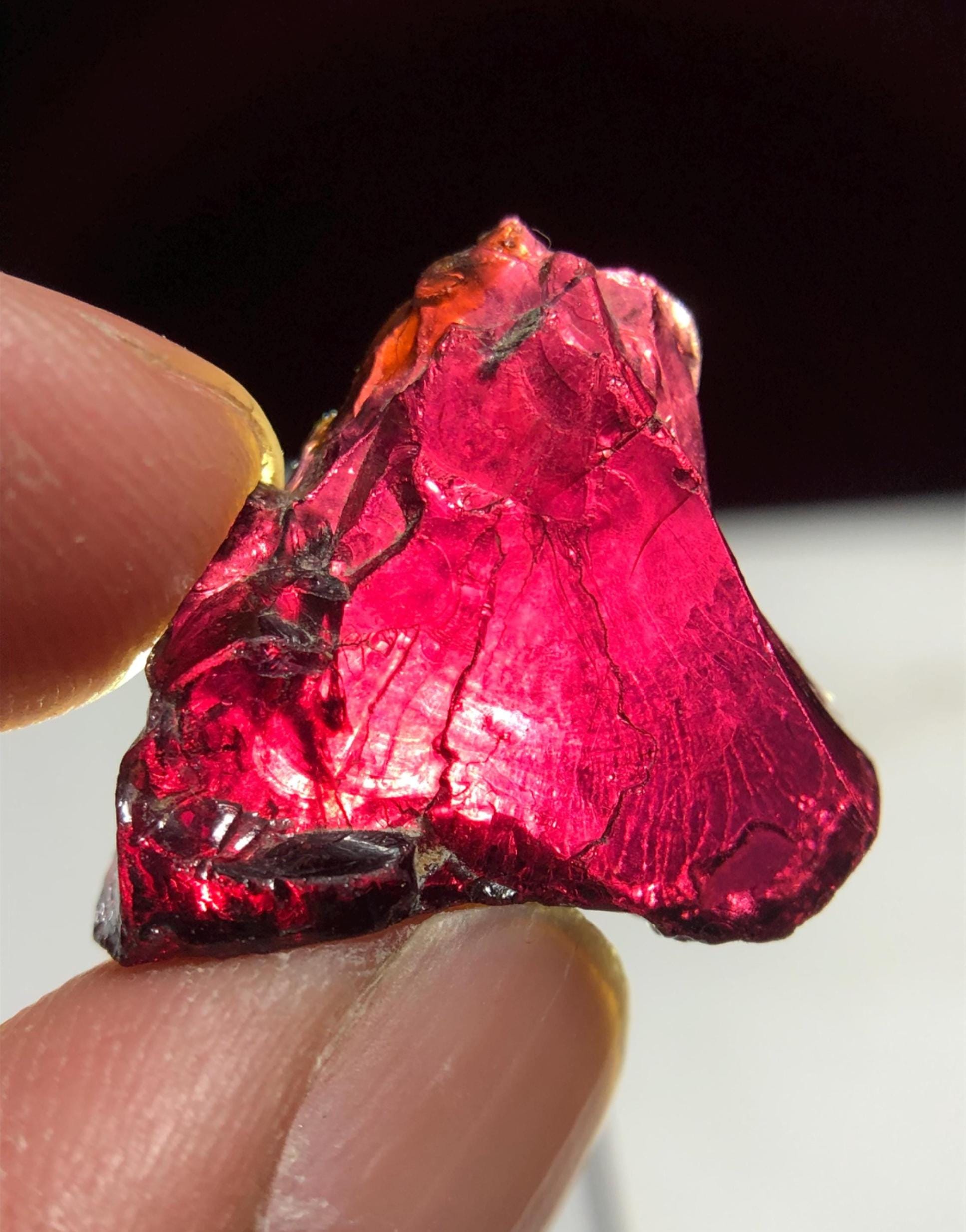 Natural Red Garnet Rough, Best Red Color Garnet Crystal, Garnet Rough Stone For Making Jewelry, Healing Crystal Garnet, Raw Garnet Gemstone.