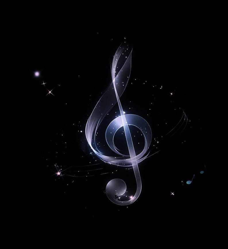 19 Musical Notes, SVG, PNG, AI, Eps, Psd, Illustrations, Shining ...