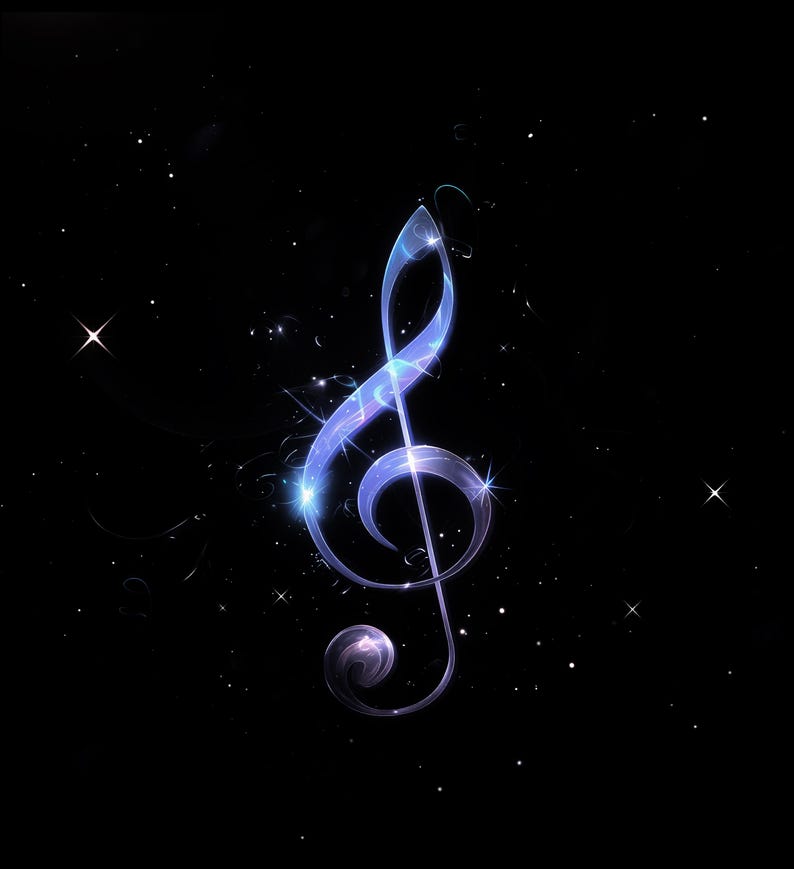 19 Musical Notes, SVG, PNG, AI, Eps, Psd, Illustrations, Shining ...