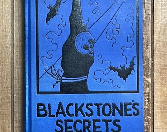 Vintage Witchcraft MagicOccult 1929 Blackstone’s Secrets of Magic by Harry Blackstone