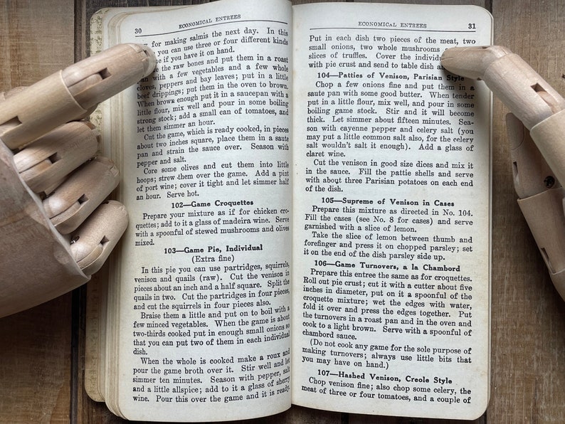 Partridge Cookbook Vintage Cookbook Old Recipe Book Retro Kitchen Decor Vachons Economical ...