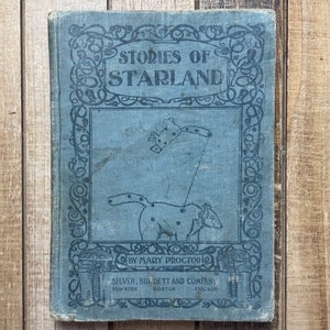 Vintage Astronomy Planets Sun Moon Book 1898 Stories Of Starland