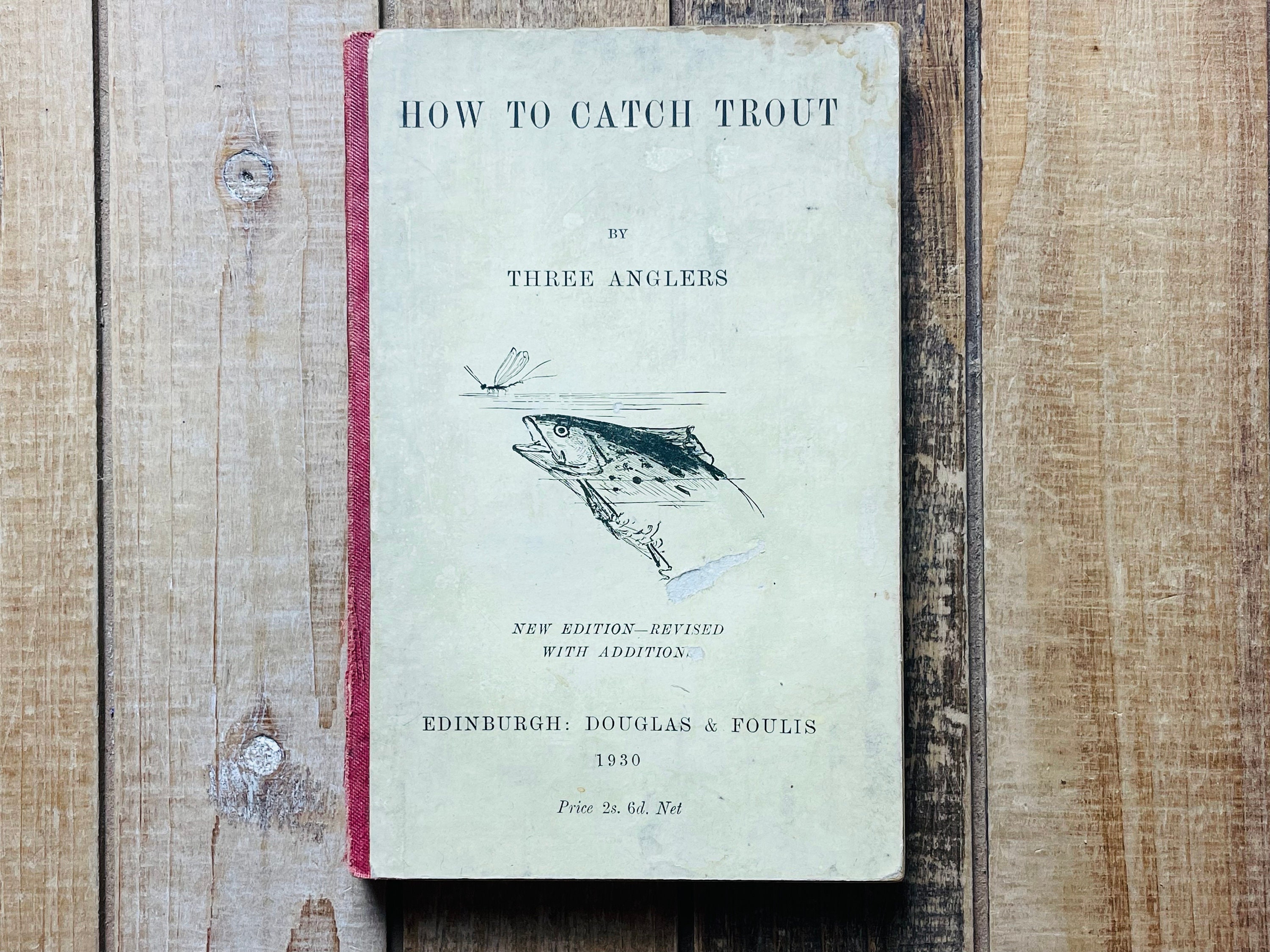 Four Vintage Fly Fishing Books (Lot 30 - Single-Owner Antique