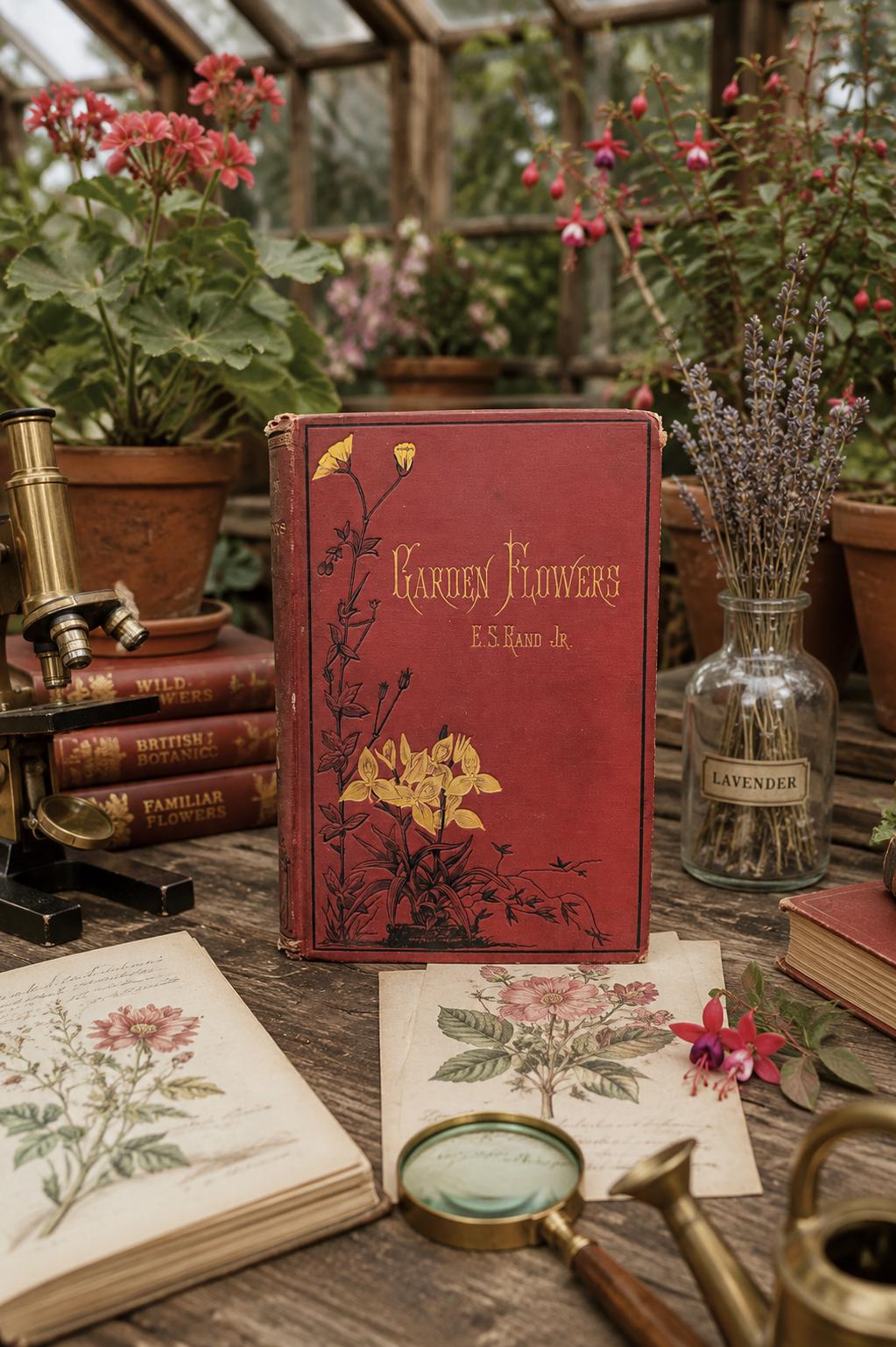 Antique Gardening Roses Book - Etsy