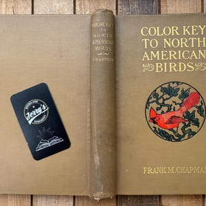 Bird Watcher Guide Hand Book 1903 Color Key To North American Birds