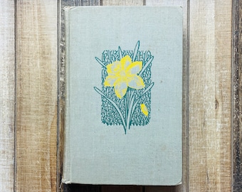 Vintage Flower Rose Botanical Botany Illustrated Book 1949 Favorite Flowers In Color