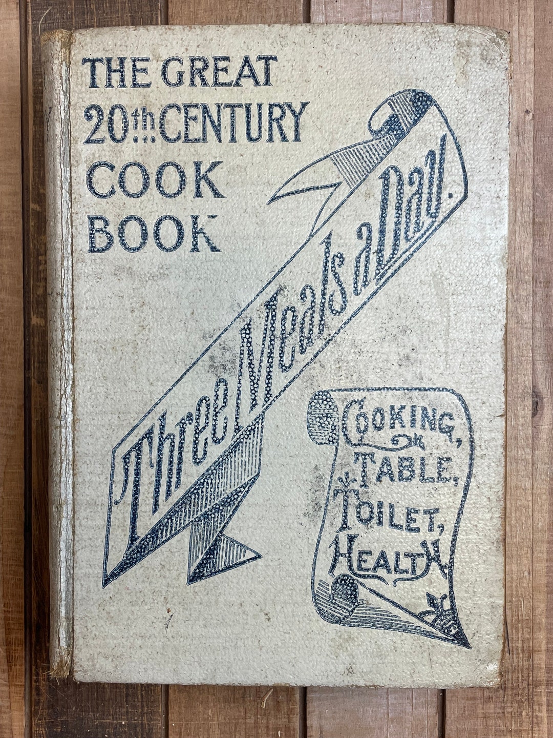 Vintage Recipe Book Farmhouse Dining Americana the Great 20TH Century ...