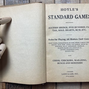 vintage poker black jack book