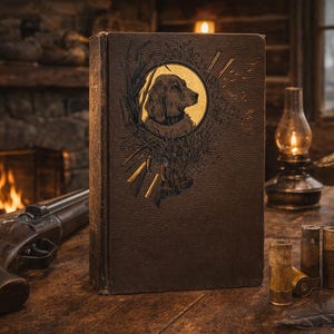 Rare Duck Hunting Guide Book Shotgun Shooting Dog Training Hunting Decor 1885 The American Sportsman Gift For Bird Hunter