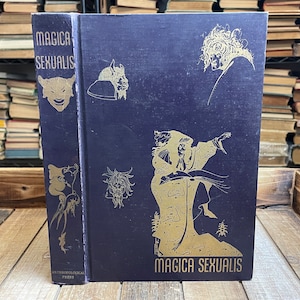 Vintage Witchcraft Book Magica Sexualis Occult Sex Magic Magician Antiquarian