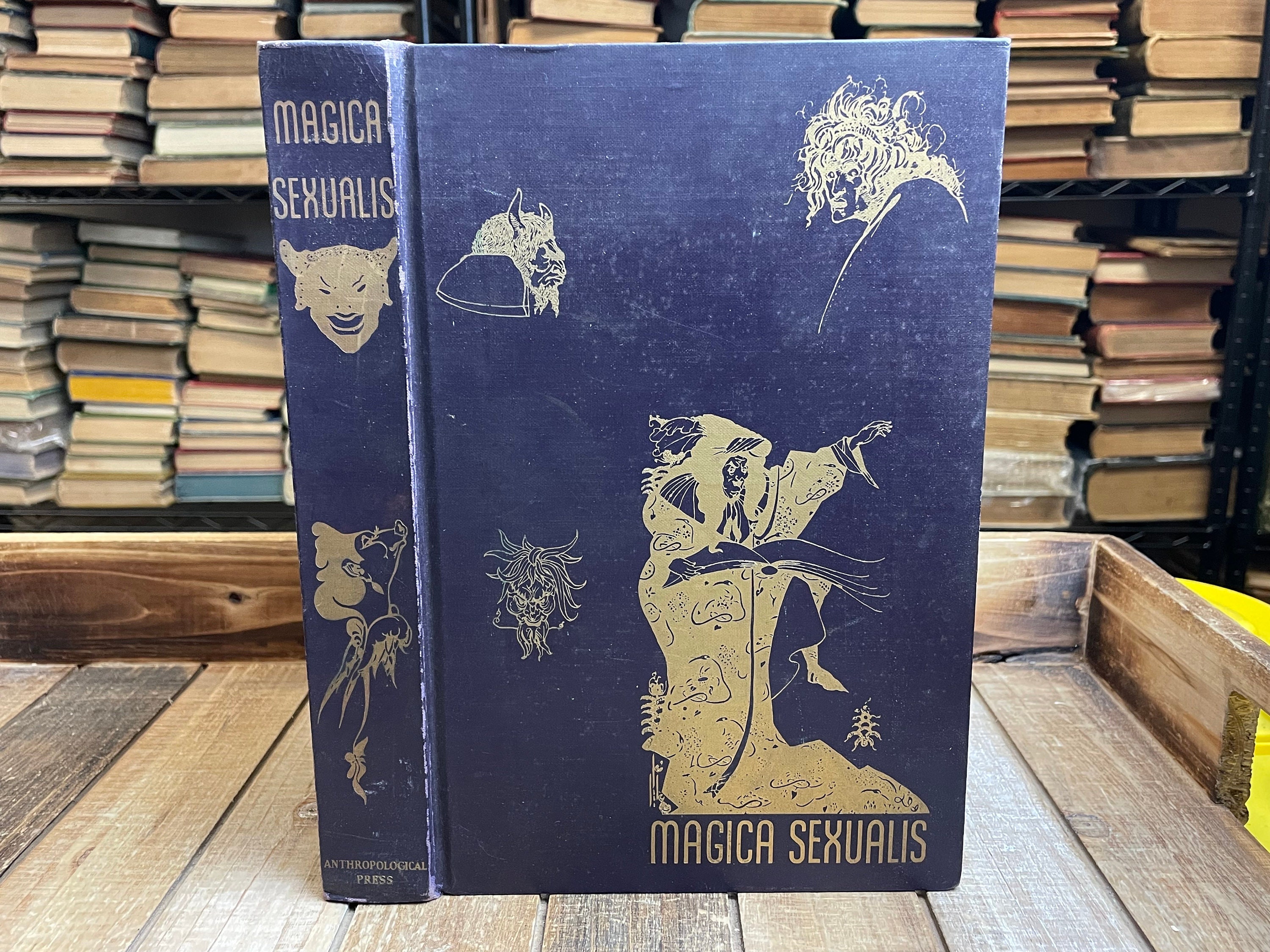 Vintage Witchcraft Book Magica Sexualis Occult Sex Magic Magician Antiquarian