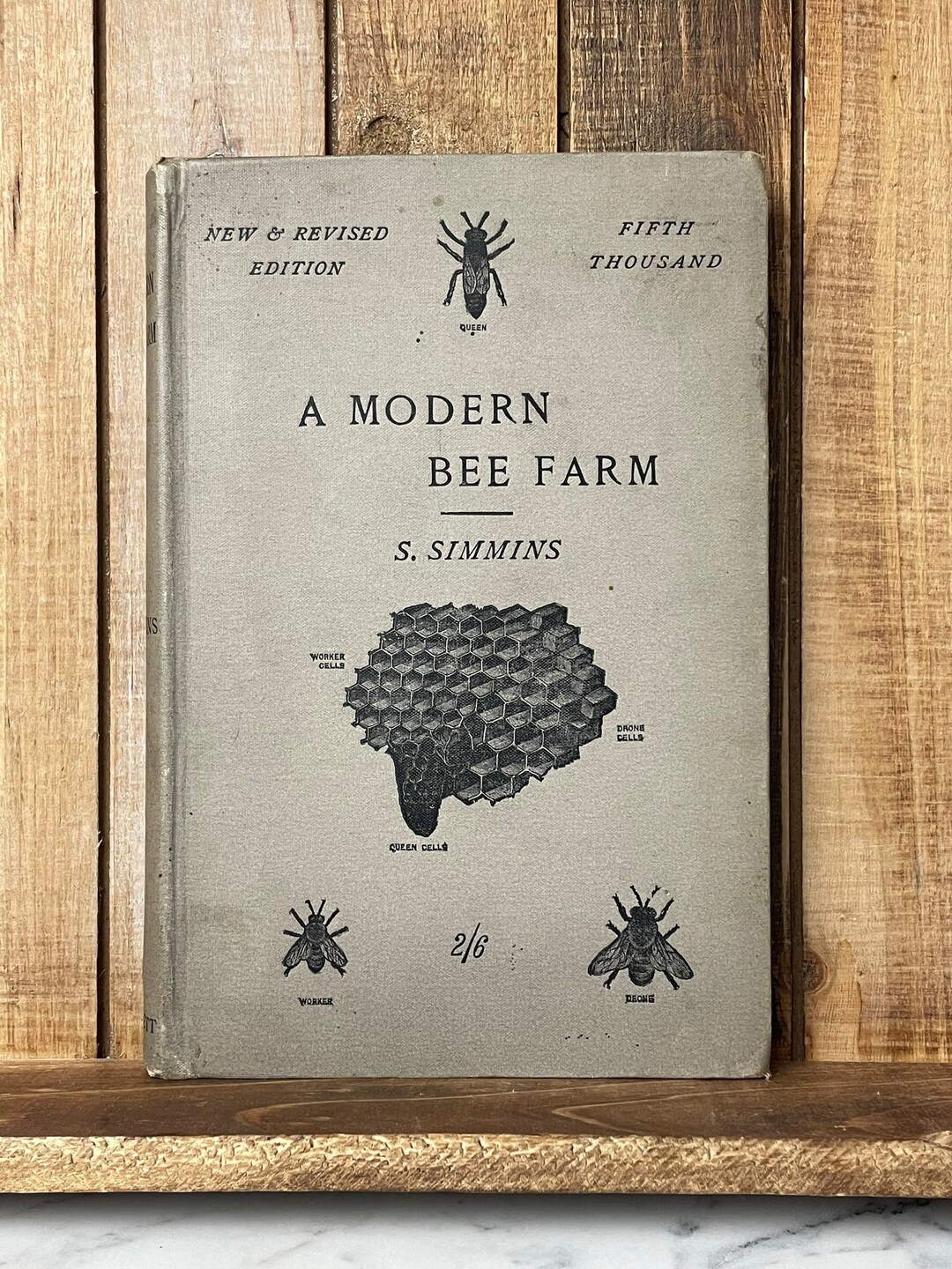 1893 A Modern Bee Farm by S. Simmins Vintage Bee Keeping Etsy