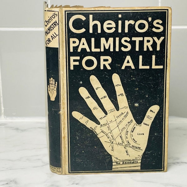 1916 Cheiros Palmistry For All ~ Vintage Antiquarian Book