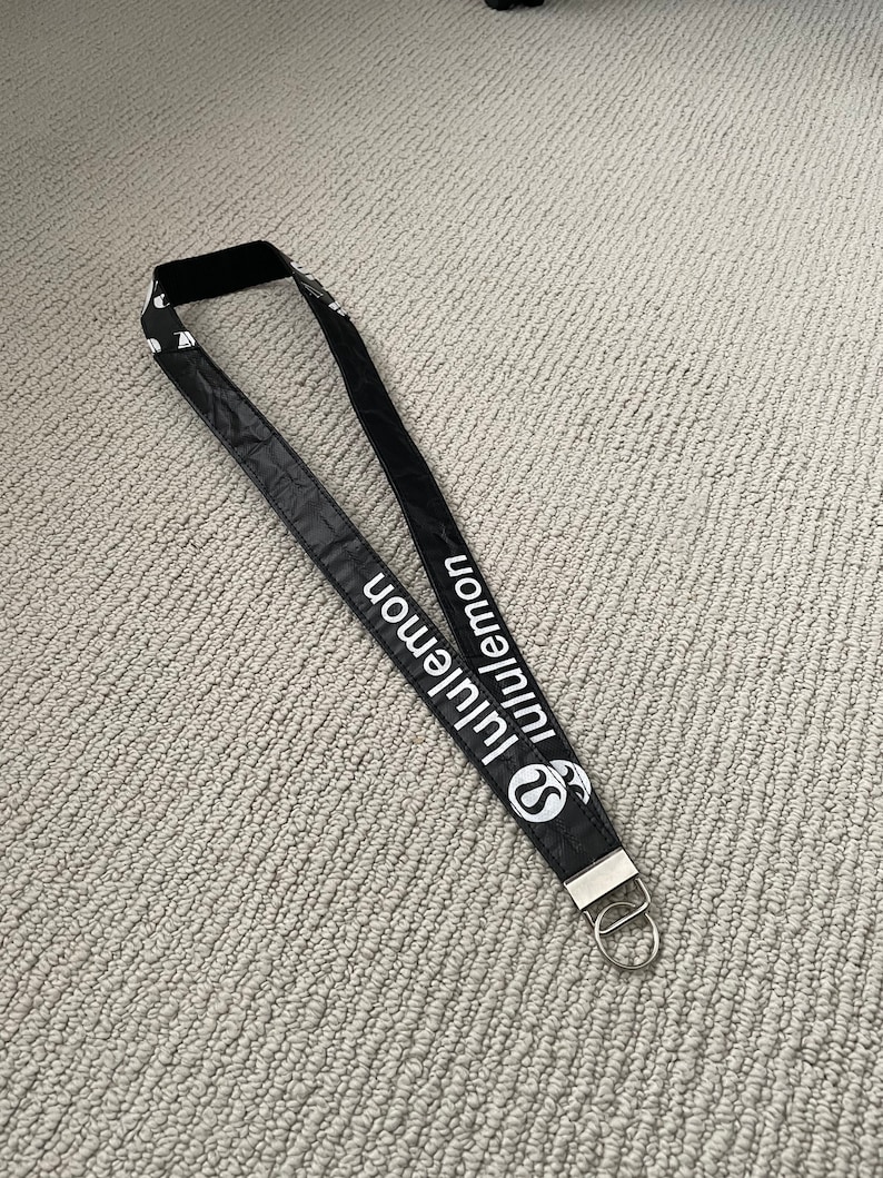 Lululemon Logo lanyard/porteclés/Key Fob porteclés Etsy