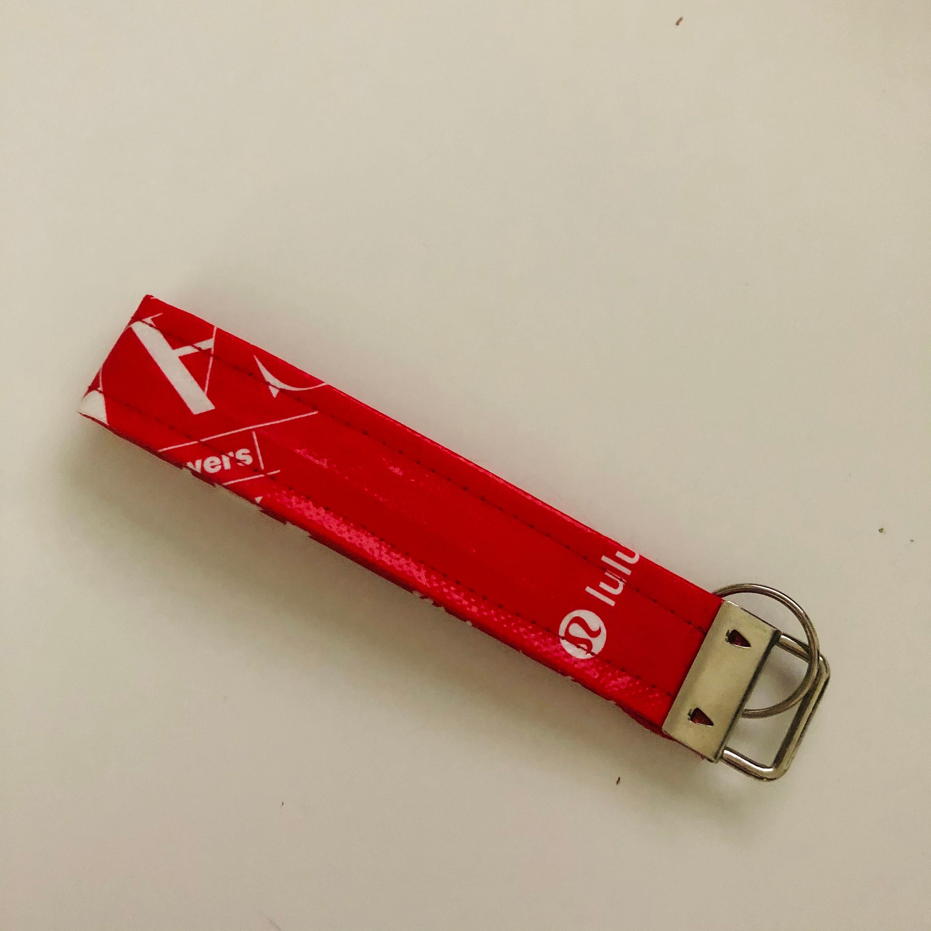 lululemon card holder keychain