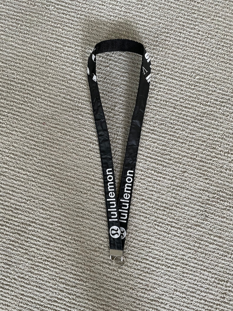 Lululemon Logo lanyard/porteclés/Key Fob porteclés Etsy