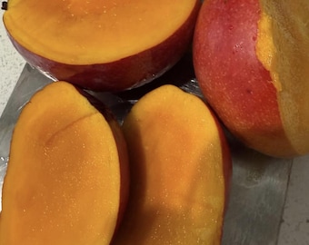 Fresh Sweet Mangoes Chunks 5LBS - The Actual Fruit - **Shipped Frozen ** -