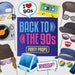 90s Printable Photo Booth Props - 90s Style Photobooth Props - 37 X ...