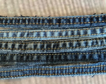 Denim Jean Seams 8 yards