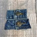 Denim Waist Band Button Closure - Etsy