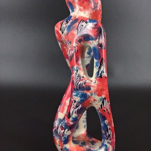 Modern Colorful Abstract Sculpture Handcrafted Art African - Etsy