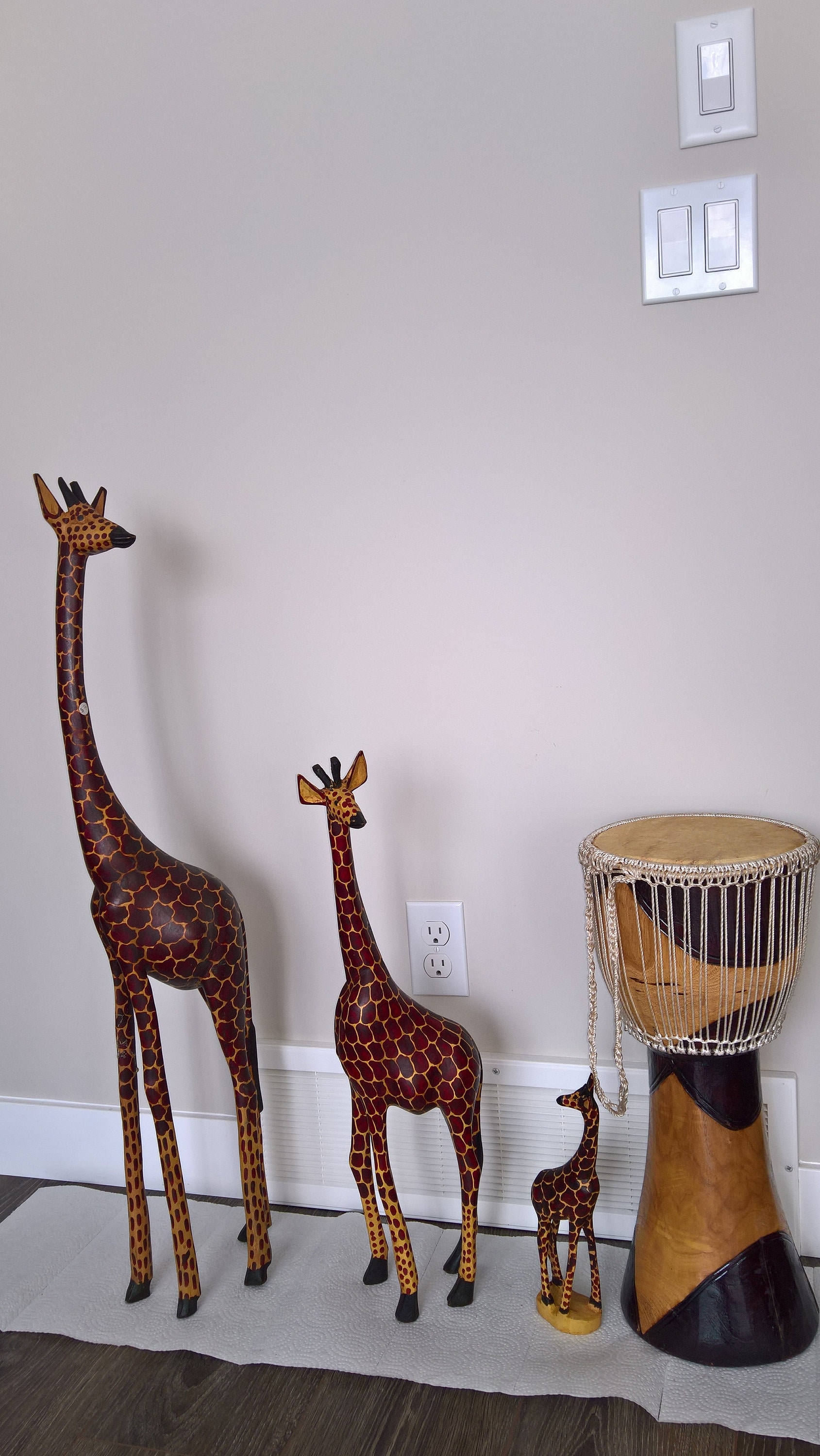Giraffe Wood Giraffe Home Decor Large Wooden Giraffe - Etsy