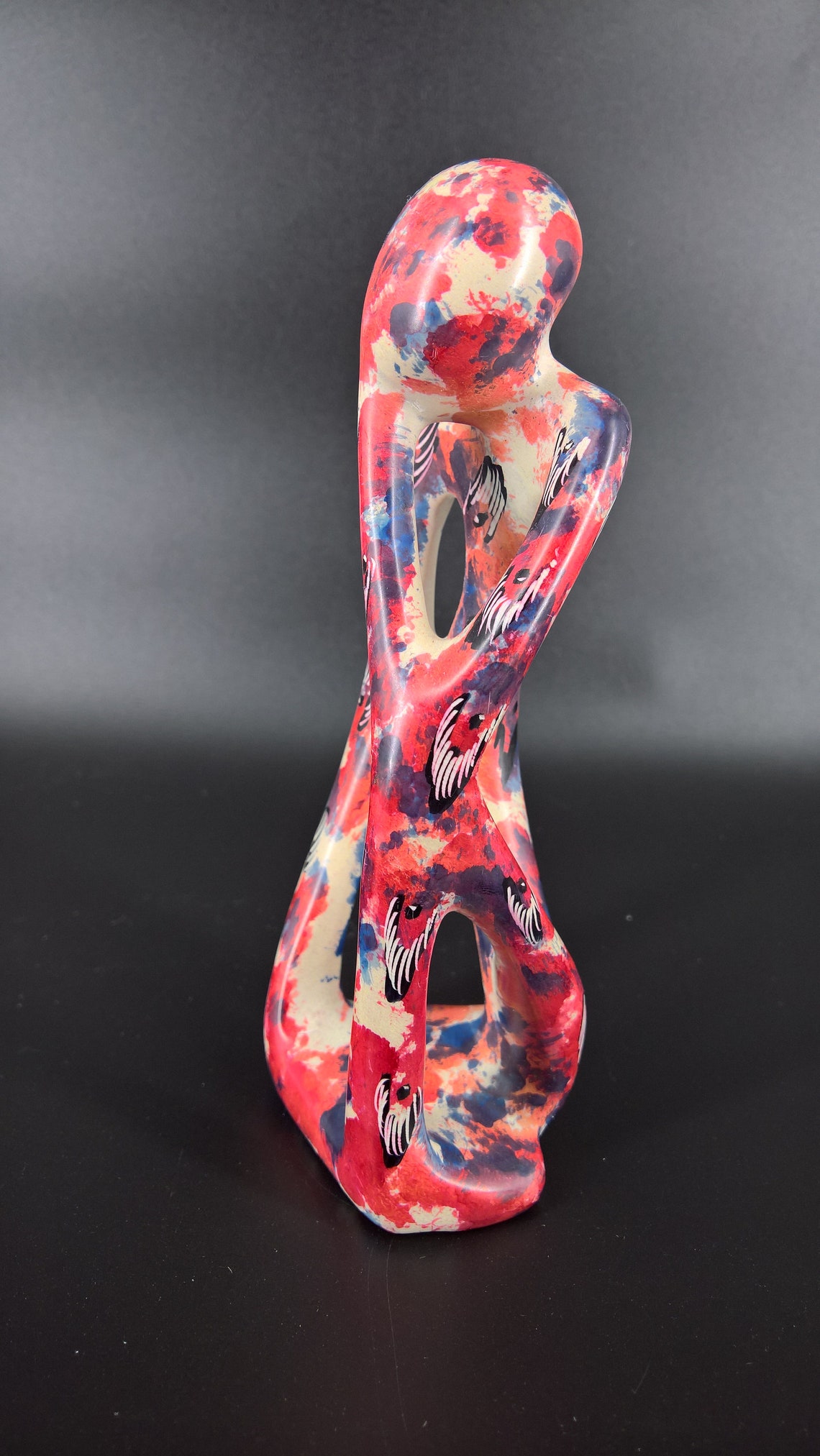 Modern Colorful Abstract Sculpture Handcrafted Art African - Etsy