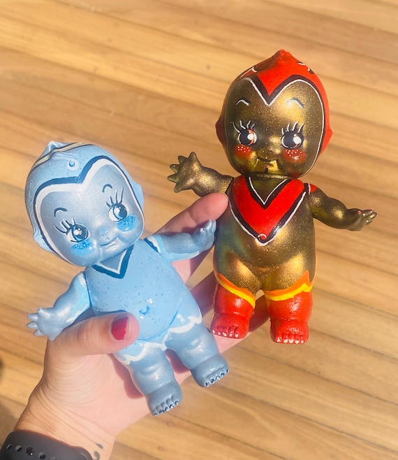 Custom Kewpie Doll Angel Devil Holographic Figurine Japan Etsy