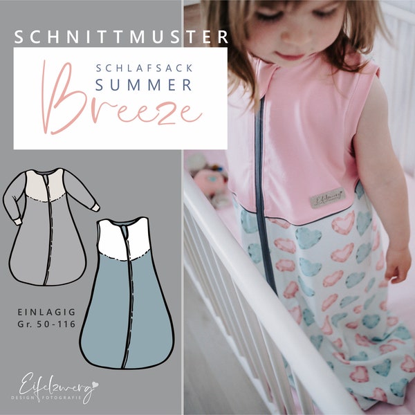 Sommer-Schlafsack mit & ohne Arme | SUMMERBREEZE | sleeping bag