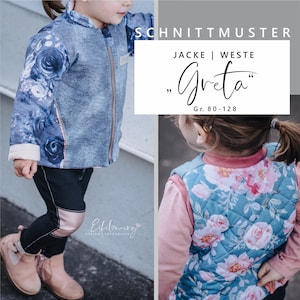 Jacket and waistcoat GRETA | SEWING PATTERN, sewing pattern, jacket