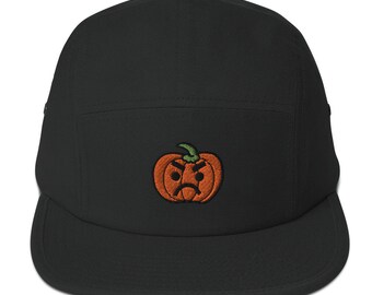Grumpy Pumpkin 5 Panel Hat / Sid 
