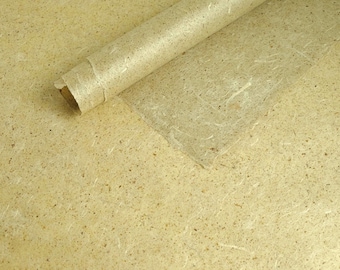 Japanese Paper Inshu Washi – "Kasugami" Kozo Mulberry fibers & Small Bark Flecks | For Interior, Crafts, Bookbinding