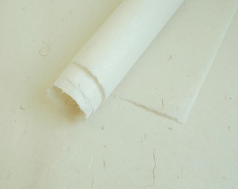 Japanese Paper Washi Yoshino – Unryu – Mica & Kozo Mulberry – For Calligraphy, Interior Decor