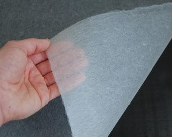 Japanese paper Uchiyama washi - Paper tissu tengujo pur mulberry fibers 6gsm | For art conservation and restoration