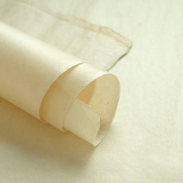 Japanese Paper Yokono Washi - Pur Gampi (Japan) paper 35gsm | For fine print, fine art, calligraphy