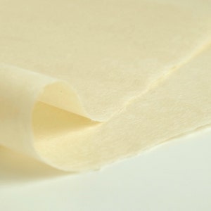 Japanese Paper Washi Yoshino – Unbleached Pure Kozo Mulberry 33g – For Print, Conservation, Fine Art