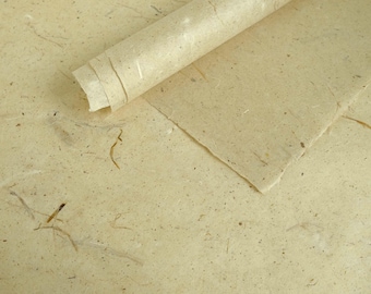 Papel japonés Inshu Washi – Fibras "Chiri-iri" y pequeñas motas de corteza – Kozo Morera y otros – Para interiores, manualidades y encuadernación