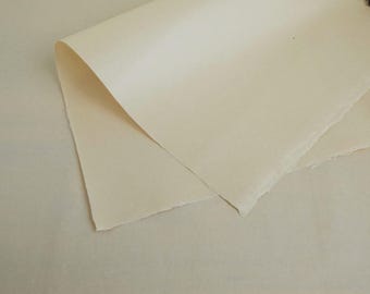 Yokono Washi - Pur Mitsumata sin blanquear 35 g (grosor medio) / Para xilografía, linograbado, impresión artística, conservación