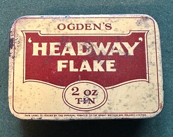 ogden's redbreast flake tobacco tin Vintage OGDENS REDBREST FLAKE ,tobacco Tin in Very Good Condition Ready to  Join a Collection