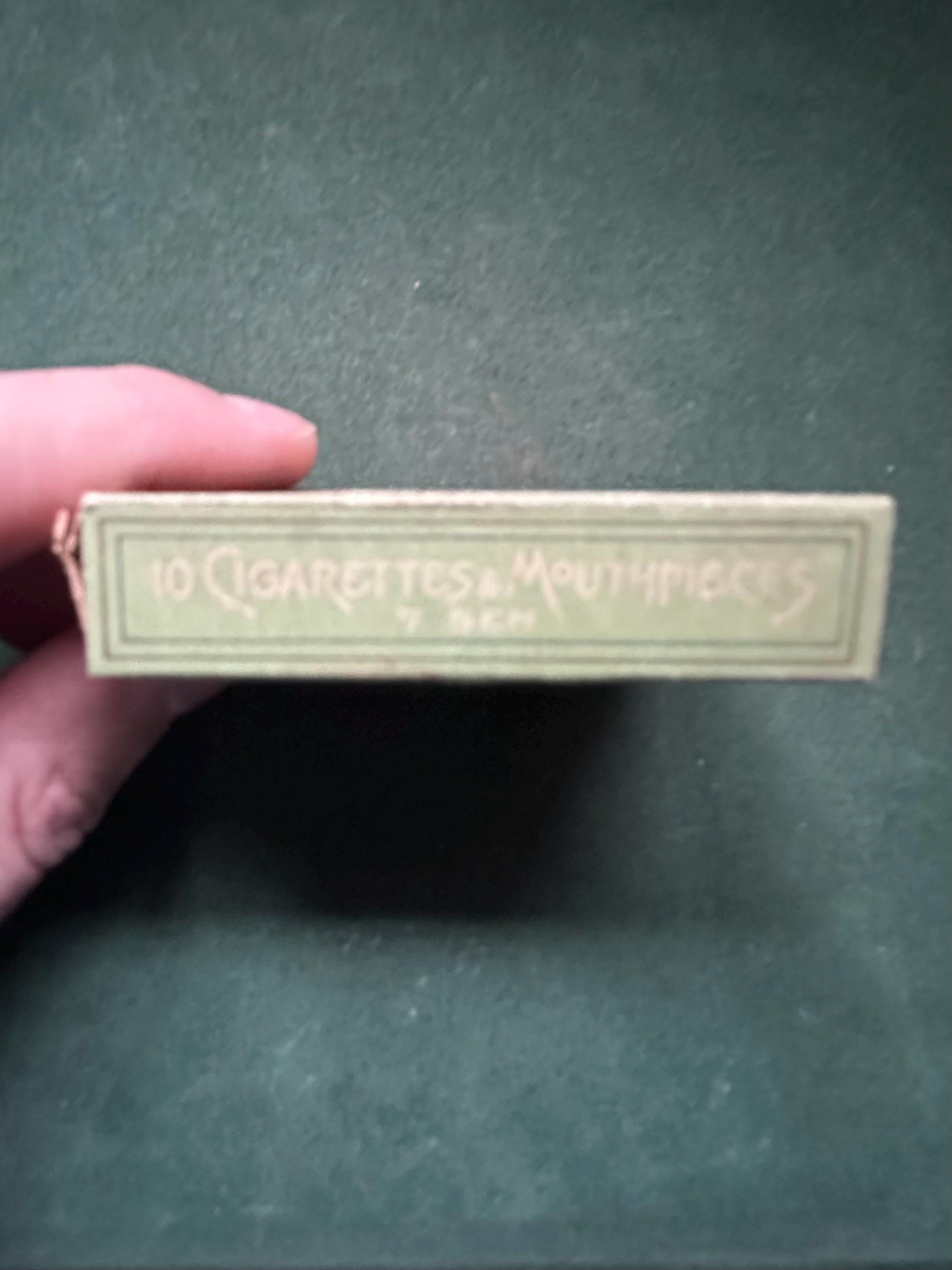 Rare 'golden Bat' Japanese 10 Cigarettes Packet (empty)