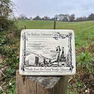 Scarce Flat 10 The Balkan Sobranie Cigarettes Tin