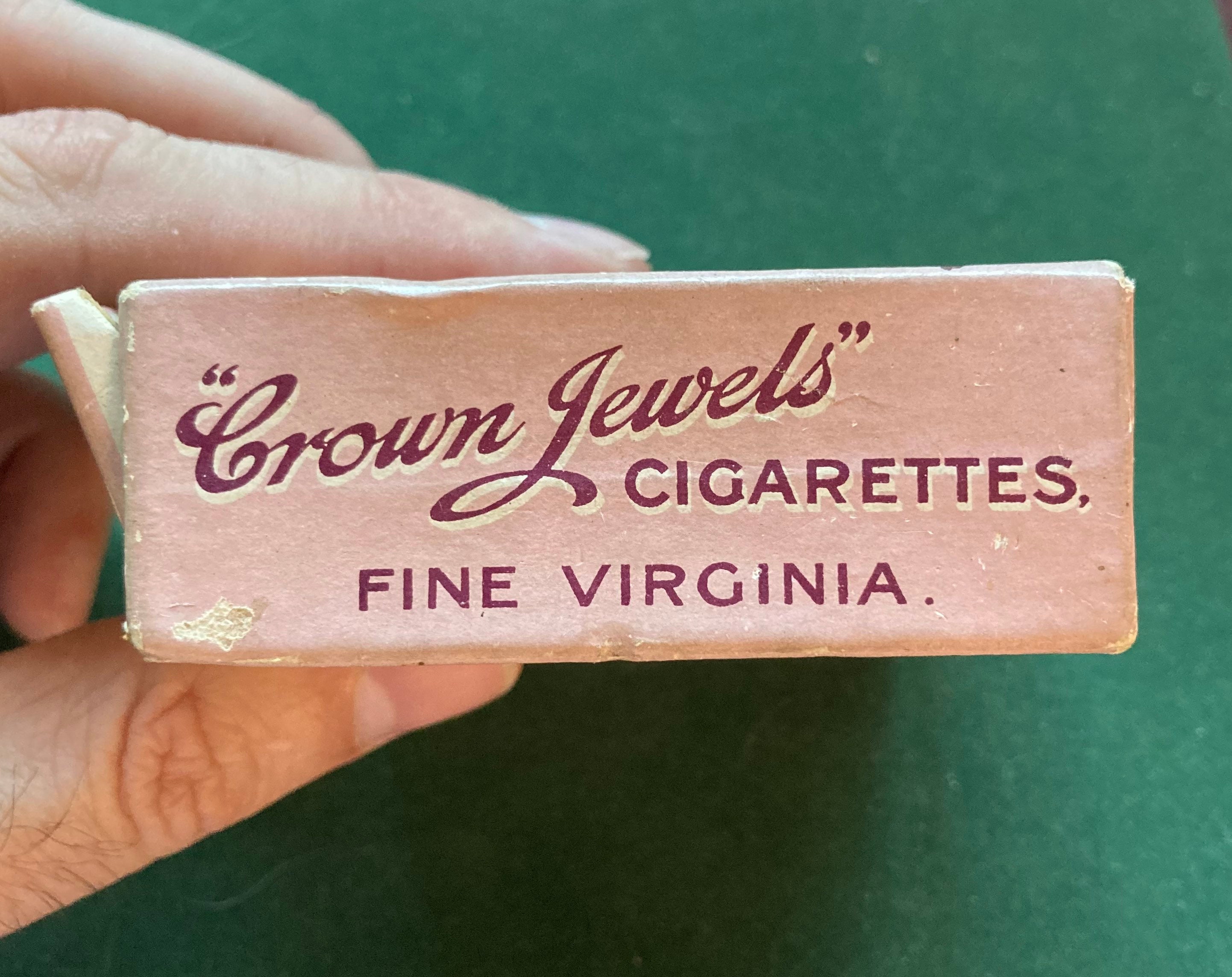 Rare 'crown Jewels' Cigarettes Packet Etsy UK