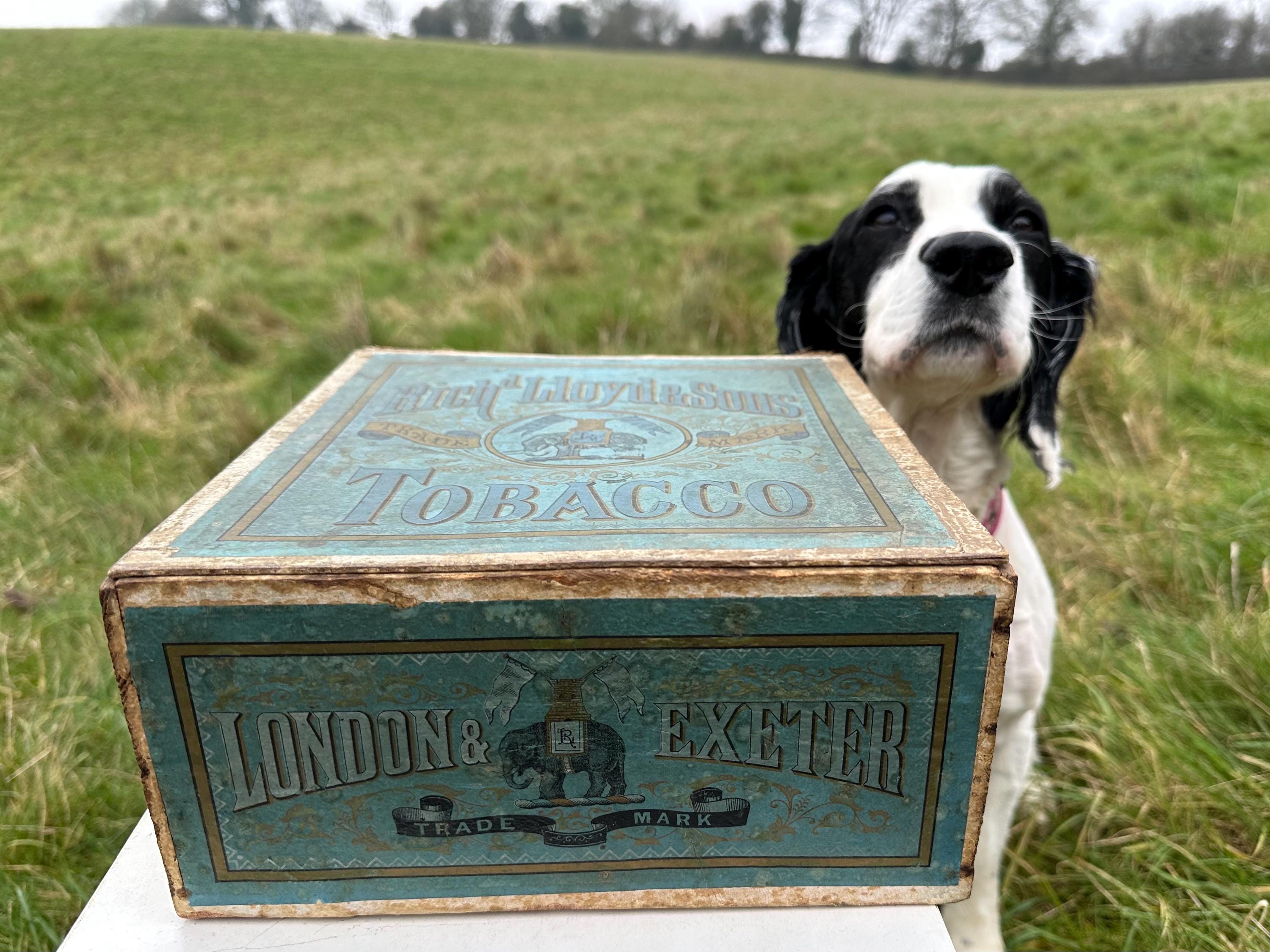richard lloyd and sons tobacco Rare Victorian Richard Lloyd & Sons Tobacco Shop Box