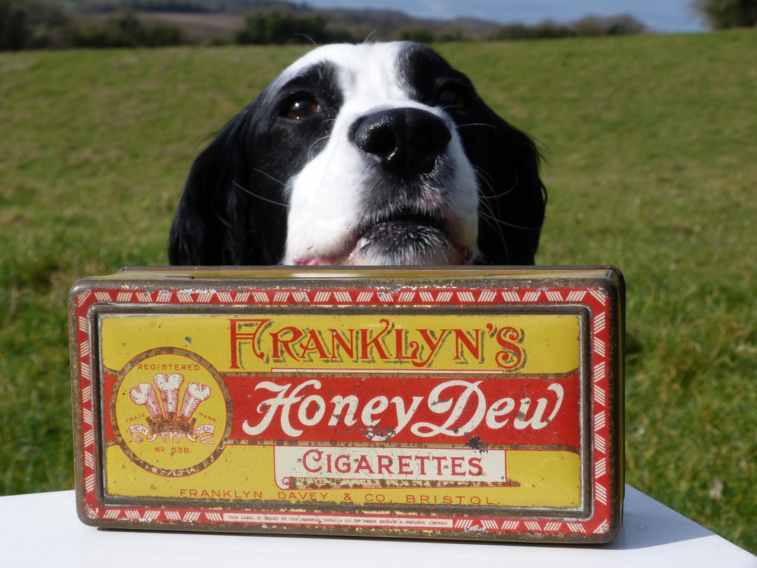 Rare Franklyn's 100 'honey Dew' Cigarettes Tin Etsy